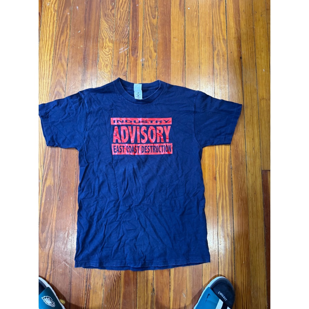 Fruit of the Loom Heavy Cotton Industry Advisory East Coast Destruction Tee L